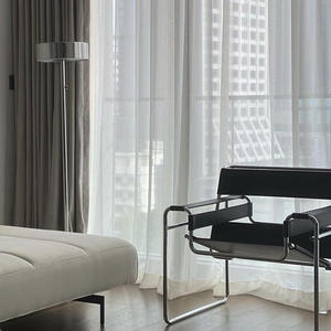 เก้าอี้สแตนเลสนอร์ดิกดีไซน์เนอร์เก้าอี้โซฟาปรับเอนนอนในยุคกลางเก้าอี้เจรจาสำนักงานที่มีชื่อเสียงทางอินเทอร์เน็ต - Product Image 5