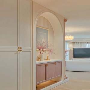 Nouvelle bibliothèque de rangement de style chinois, structure stable, armoire de salon, armoire de couloir, meubles sur mesure - Product Image 4