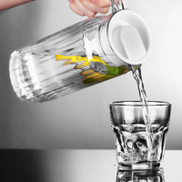 Carafe à vin en polycarbonate pour restaurant, pichet à jus, carafe à boisson en plastique, pichet en acrylique, pichet à eau en plastique