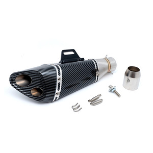 Tuyau d'échappement Série S2, Pièces de moto, Système d'échappement modifié pour la course sur route, Tuyau d'échappement, Accessoire pour moto - Product Image 4