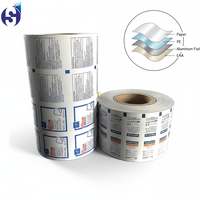 Rouleau de papier laminé vierge imperméable, résistant à la graisse et à l'humidité, enduit de PE/ALU, pour emballage individuel de lingettes