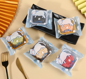 Mooncake Semi-transparent <b>Plastic</b> <b>Packaging</b> Bags Candy Biscuit Luxury <b>Plastic</b> Biscuit Mooncakes <b>Packaging</b> Bag - Product Image 4