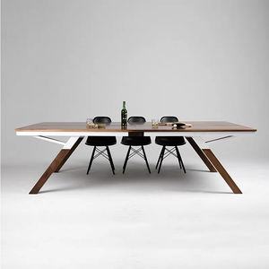Table de sport multifonction 2-en-1 pour intérieur et extérieur, en bois massif, table de <span class=keywords><strong>ping</strong></span>-<span class=keywords><strong>pong</strong></span>, couleur personnalisée, 274x152x76cm, durable et facile à assembler - Product Image 2