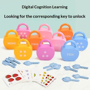 Juego Educativo de Plástico para Bebés y Niños Pequeños, con Números y Letras para Desbloquear y Asociar, Desarrolla la Motricidad Fina - Product Image 3