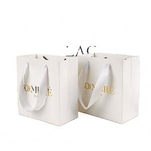 Bolsa de Papel para Joyería al por Mayor de Alta Calidad, con Cinta de Lujo Personalizada para Cosméticos, Ropa, Compras, Almacenamiento de Gafas - Product Image 1