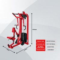 Máquina de remo sentado comercial para gimnasio, equipo de entrenamiento de fuerza para espalda, estación de remo con cable y pila de pesas