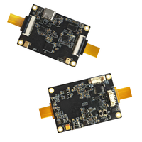 Module de caméra multi-caméras synchronisé pour la collecte de données, caméra stéréo 3D, IMU, VR, double objectif HD, déclencheur externe USB2.0