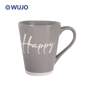 Sáng tạo Hiện Đại Đồ đá cốc cà phê hợp thời trang tùy chỉnh đầy đủ màu sắc Cốc gốm cho khuyến mãi - Product Image 4