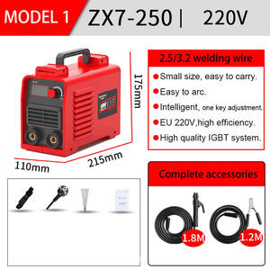 Mini soldador portátil de 220V, MMA-250 de arco IGBT, inversor MMA 250A <span class=keywords><strong>Esab</strong></span> Ac Dc, alambre de cobre, máquina de soldadura pequeña para el hogar, ZX7-250 - Product Image 6