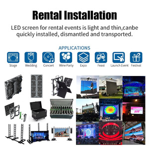 Écran LED P3.9 d'extérieur étanche pour spectacles en direct, location d'écran LED, affichage LED de scène, écran de fond haute luminosité, GRAND mur LED - Product Image 5