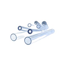 Profils d'extrusion de tuyaux en PVC transparent