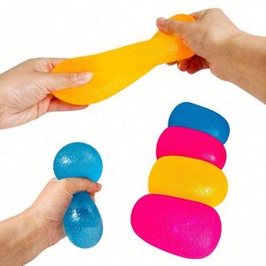 TPR Soft <b>Fidget</b> Gooey Gummy Squeeze Cube Squishy Stress Ball Toy - Product Image 1