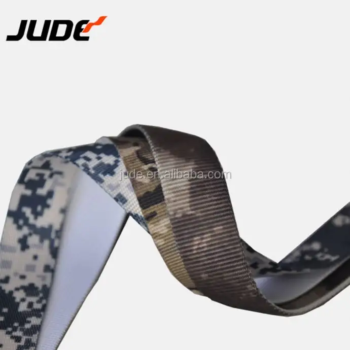 Jude Webbing Nylon thiết kế tùy chỉnh Polyester 1 inch dây đeo kỹ thuật số Multicam chiến thuật 25mm Camo in ngụy trang Webbing