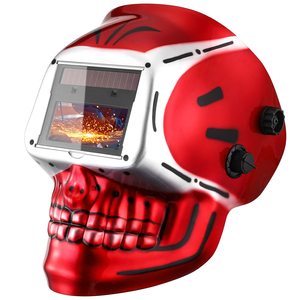 Casco de Soldadura con Oscurecimiento Automático, Color Real, Energía Solar, con 2 Sensores de Arco - Product Image 1