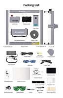 Set Combo ATOMSTACK X20 PRO 130W Impresora DIY de Sobremesa Módulo Láser de Cuatro Núcleos Ruteadora CNC Máquina de Corte Grabadora Láser