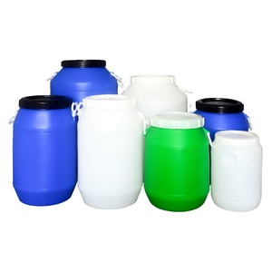Chất Lượng Cao 200 Lít HDPE Mở Top Màu Xanh Nhựa Trống Cao Cấp Thùng Thùng - Product Image 6