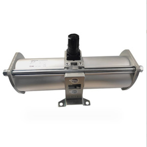SMC VBA40A-F04 กระบอกสูบบูสเตอร์ แก๊สขนาดกลาง 12 ท่อ วาล์วควบคุมการทำงานแบบแมนนวล อุณหภูมิปกติ - Product Image 3