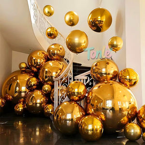 كرات مرآة عملاقة قابلة للنفخ من البي في سي للمناسبات، كرة ديسكو عاكسة للديكور، بالون إعلاني للمسرح والترويج للحفلات - Product Image 3