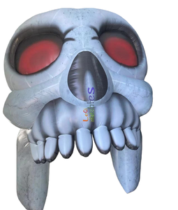 Última Novedad: Arco Inflable Gigante de Calavera, Esqueleto, <span class=keywords><strong>Fantasma</strong></span> y Demonio para Decoración de Halloween, Túnel de Entrada para <span class=keywords><strong>Casa</strong></span> Encantada - Product Image 1
