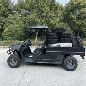 KINGWOO 4WD 72V Automatico Certificato EEC Veicolo Elettrico UTV per Manutenzione Fattorie e Trasporto Merci con Ampio Cassone 10KW - Product Image 3