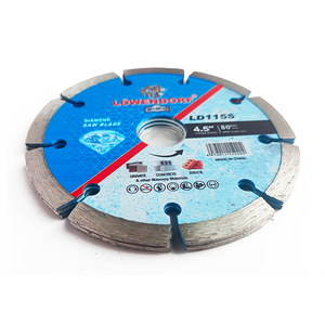 Disco Diamantato Segmentato da 4 1/2 Pollici per Calcestruzzo, Muratura, Terrazzo, Pietra, Granito, con Attacco da 7/8 Pollici per Smerigliatrice Angolare - Product Image 3