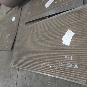 <strong>Metallurgical</strong> Bonding Chromium Carbide Overlay CCO Plate Hard Alloy Bimetallic Composite Wear-resistant Plate Ore Conveying - Product Image 3
