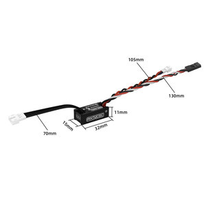 SEQURE ANT ESC <span class=keywords><strong>2</strong></span>-3s Rotor luar, Kit daya tanpa sikat Rotor kinerja tinggi ukuran kecil cocok untuk mobil Crawler RC 1/24, 1/18, 1/16 - Product Image 5