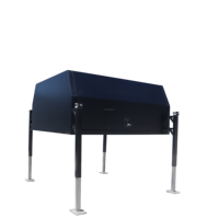 Toldo de Aluminio para Camioneta con Patas Desmontables