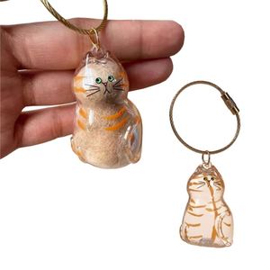 Cute <b>cat</b> Key <b>Rings</b> Fuzzy Ball Pendants: Decorative Commemorative Gifts for Sale - Product Image 1