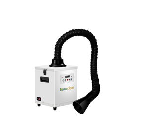 Extracteur de fumée 150w à bas prix en gros pour laser et machine à <span class=keywords><strong>souder</strong></span> triple filtre avec capot souple - Product Image 2