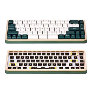 Anodizzazione tastiera personalizzata al miglior prezzo con lavorazione Cnc fabbrica custodia per tastiera Cnc tastiera meccanica in alluminio prototipo Cnc