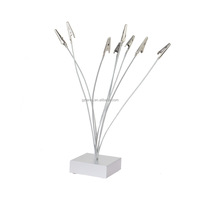 Support en aluminium pour papier test de parfum, personnalisable, multi-têtes, promotion de la marque Lantos, vente en gros directe usine