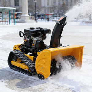 Alat Pemotong Rumput Mini yang Dikendalikan Jarak Jauh, Aksesoris Pembajak Salju Bertenaga Gas, Sekop Salju Efisiensi Tinggi untuk Perawatan Jalan Masuk dan Taman - Product Image 2