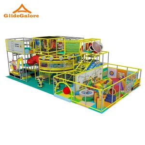 GlideGalore Planet Themed Block Play Area Small Ninja Challenge Combination Indoor Playground Mazes Customized For Kids