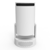 Projecteur Portable Intelligent HY300 à Batterie Nouvelle Arrivée 720p 500 Lumens ANSI Double Bande WiFi6 Système d'Exploitation Android 11 Mini LED LCD