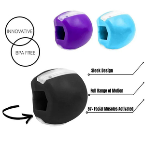 Pelota de Gel de Sílice para Ejercicios Faciales, Tonificador de Mandíbula, Reduce la Papada, Pelota de Relajación para Entrenamiento de Mandíbula en el Gimnasio - Product Image 5