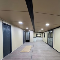 CEYU CY-E Maison conteneur extensible à deux ailes, norme néo-zélandaise, respirante, design moderne, pour bureau, conception de modèle 3D, ODM