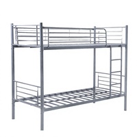 Lit superposé moderne en métal pour dortoir, lit simple pour usage scolaire et commercial en appartement, Tianjin Zehao MBB-35