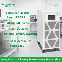 UPS Schneider Easy E3SP20KH 3S Pro 20 KVA 400V AC 3 Fasa Baru untuk Pusat Data Kecil