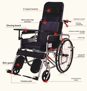 <span class=keywords><strong>Silla</strong></span> de <span class=keywords><strong>Ruedas</strong></span> <span class=keywords><strong>Plegable</strong></span>, Precio de Equipo de Rehabilitación, Accesorios, Respaldo, <span class=keywords><strong>Silla</strong></span> de Inodoro, Sillas de <span class=keywords><strong>Ruedas</strong></span> Reclinables - Product Image 2