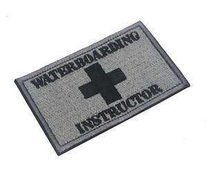 Bostmark의 패치 완장을위한 소스 친환경 대형 디자이너. 일리노이 자수 다리미 옷 - Product Image 2