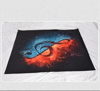 Tapis antidérapant de haute qualité, absorption des chocs, antidérapant, différentes tailles et motifs, ensemble de batterie de musique, tapis de tambour