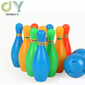 โบว์ลิ่งลูกเด็กกีฬาฟิตเนสพลาสติกมินิชุดโบว์ลิ่งของเล่น - Product Image 4