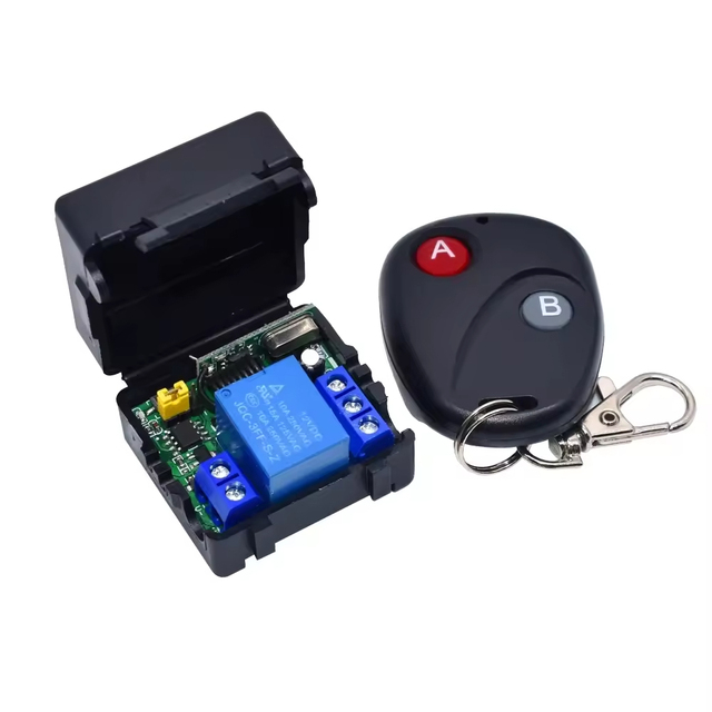 433M Universal Wireless Remote Control Switch Electric Access Control DC 5V 12V 1 Way 2 Way Relay Receiver Module + Transmitter