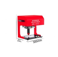Machine de gravure CNC électrique pneumatique 200*130MM avec contrôleur à écran tactile, moteur 200W 220V, noyau de moteur métallique