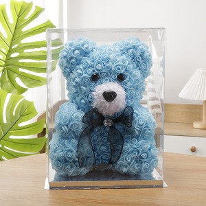 ODIS Pedido al por Mayor, Osito de Peluche con Rosas, Hecho a Mano con Felpa Ultra Suave, Ideal <span class=keywords><strong>para</strong></span> Regalos Corporativos y Promociones - Product Image 3