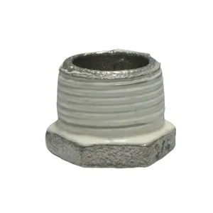 Hex Head Bushing Stainless Steel Waterproof Glue Pipe Fitting Male To Female Pipe Adapter