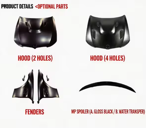 Kit de Carrocería MT para BMW Serie 3 E90, Actualización Posterior, Juego de Parachoques Delantero y Trasero, Instalación con Pernos, Compatible con Modelos 2009-2012, Juego Completo - Product Image 2