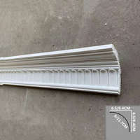 Corniche en plâtre, corniche en mousse, cadre de moulage, moulage de faux plafond pour la conception de maisons