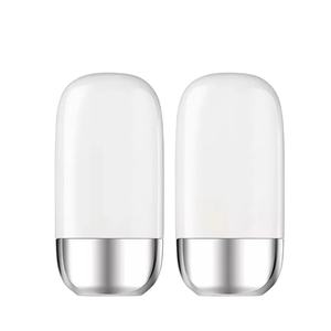 Flacon de crème solaire à presser plat de 30 ml et 50 ml, flacon de crème isolante avant le maquillage, tube à presser en PE <span class=keywords><strong>pour</strong></span> fond de teint, crème isolante - Product Image 3